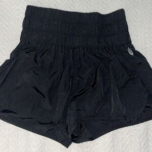 Free People Movement Black The Way Home Shorts Size Medium